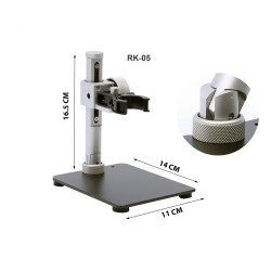 RK-05F Stand profesional microscop cu reglaj fin pe inaltime si inclinare 30 grade RK-05F Stand profesional microscop cu reglaj fin pe inaltime si inclinare 30 grade